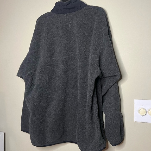 Patagonia Vintage 90s Synchilla Gray Full Zip Men’s Fleece XXL - Picture 9 of 9